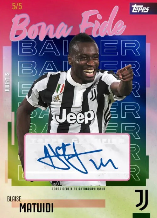 Juventus Team Set 2025/26 Topps Karty Piłkarskie