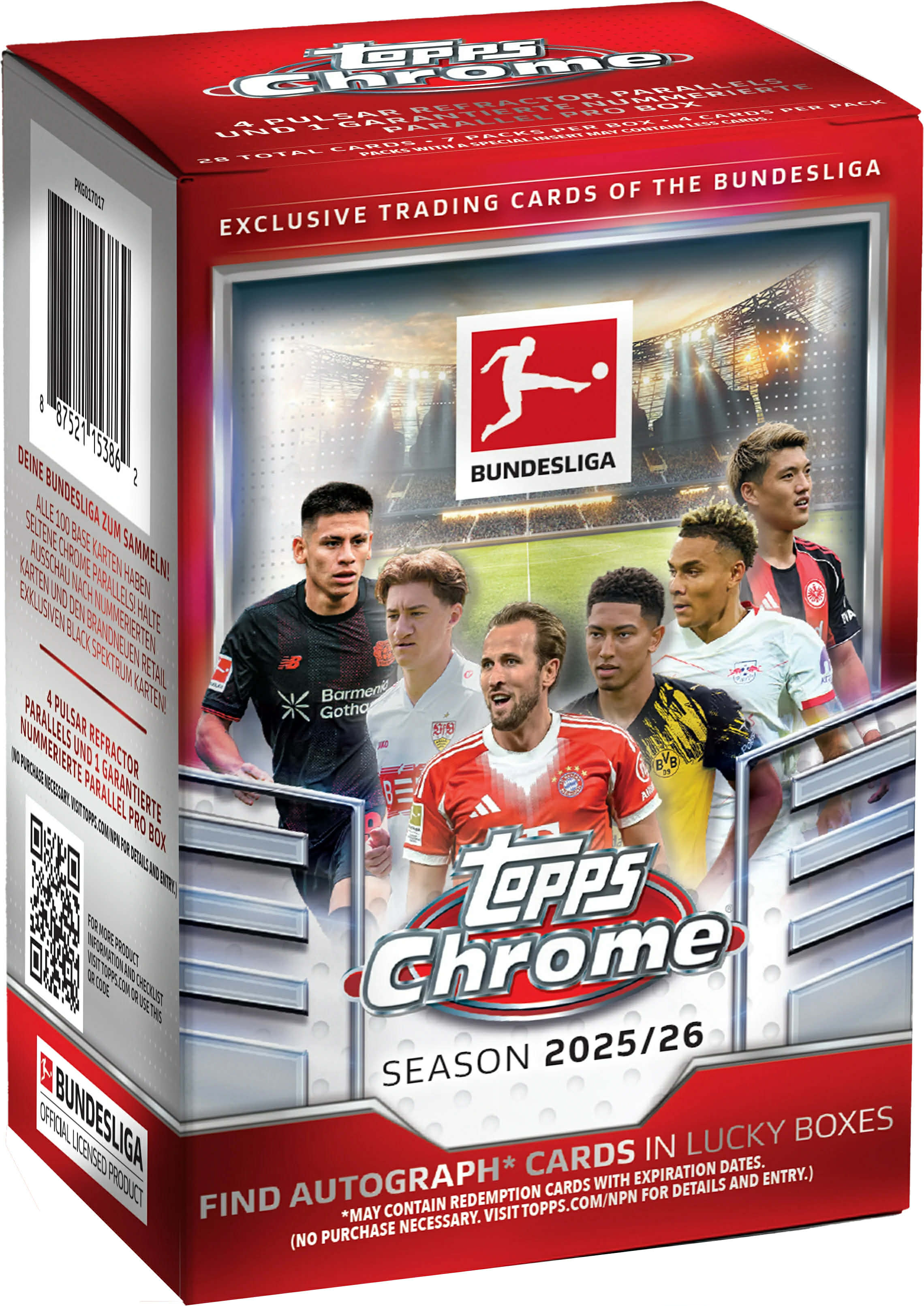 Topps Chrome® Bundesliga 2025/26 - Value Box