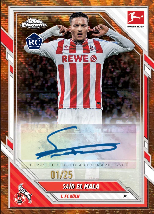 Topps Chrome® Bundesliga 2025/26 - Value Box